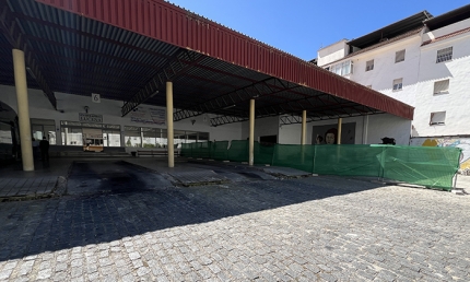 Empieza la ejecución de un área técnica en la estación de autobuses de Lucena