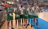 Antonio Almir&oacute;n junto a miembros del CD Won vencedores en el Campeonato de Espa&ntilde;a de Guadalajara de 2025