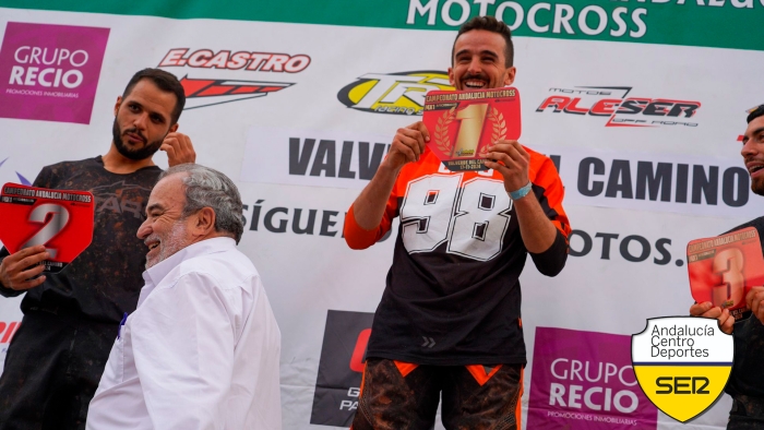Manuel Pozo, campe&oacute;n de Andaluc&iacute;a de Motocross en Valverde del Camino