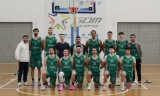 El equipo de Visobath Al Yussana en su enfrentamiento en el pabell&oacute;n lucentino ante Codimar Basket Genil del pasado domingo