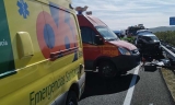 Accidente en la A-45, en Montilla.