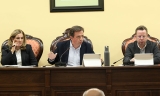 Mar&iacute;a de la O Redondo, Aurelio Fern&aacute;ndez y Francis Aguilar.