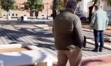 Obras concluidas en la calle Libertad, de Rute.