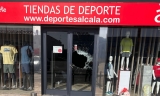 Robo cometido en Deportes Alcalá.