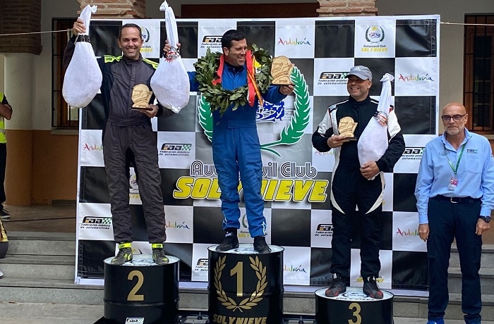 Javier Avilés se vuelve a coronar en el Campeonato de Andalucía de Cronometradas en Car Cross