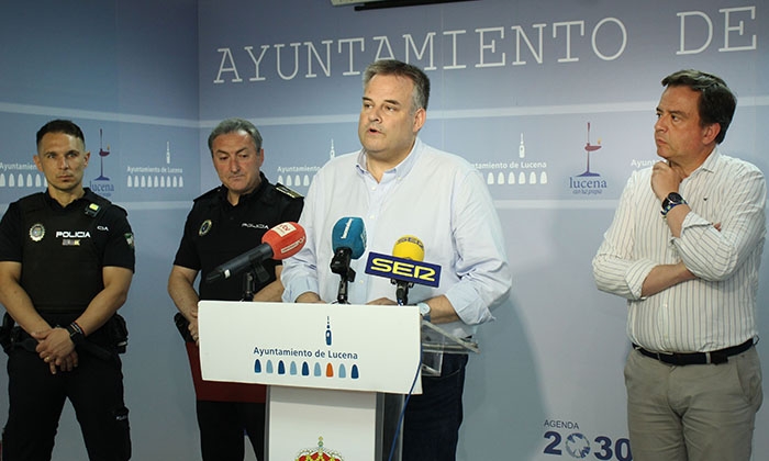 David Navas, Jos&eacute; Pino, &Aacute;ngel Novillo y Aurelio Fern&aacute;ndez.