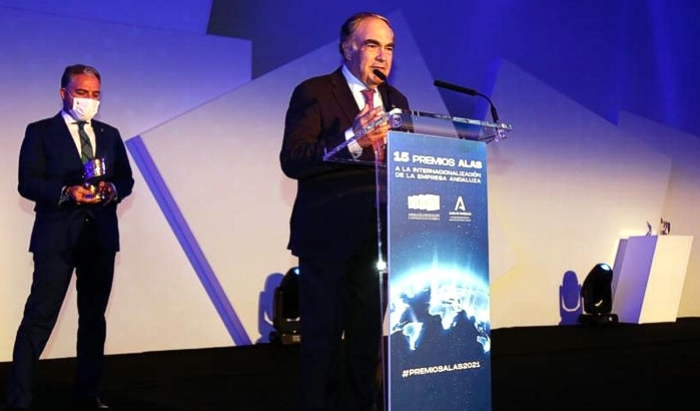 Dcoop recoge el premio Alas a la Internacionalización de la Empresa Andaluza