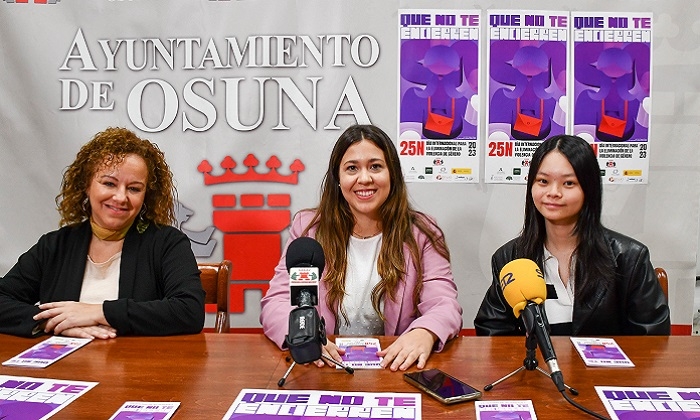 Que no te encierren: el lema de Osuna el 25N contra la violencia de g&eacute;nero
