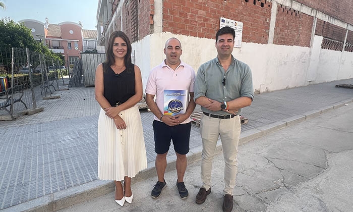 Puri Joyera, Fran Villalba y Jes&uacute;s L&oacute;pez.