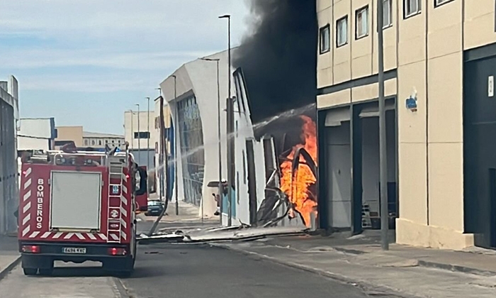 Incendio en Juracor.