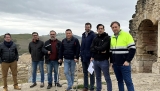 Visita de responsables municipales y equipo t&eacute;cnico al yacimiento.