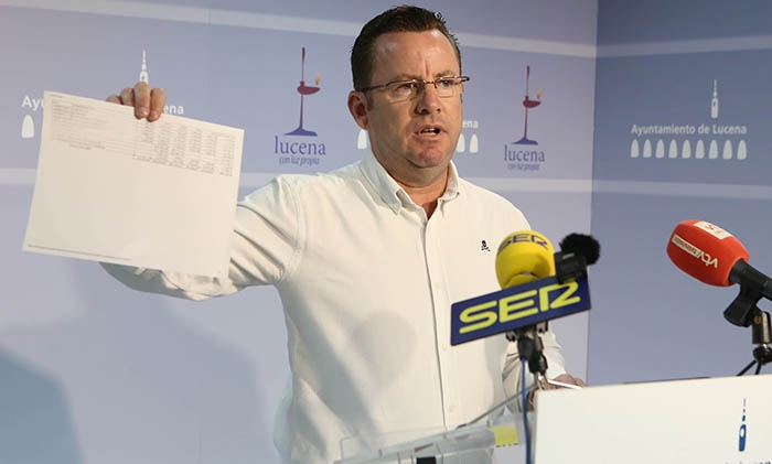 Francis Aguilar, portavoz del gobierno municipal del PP.