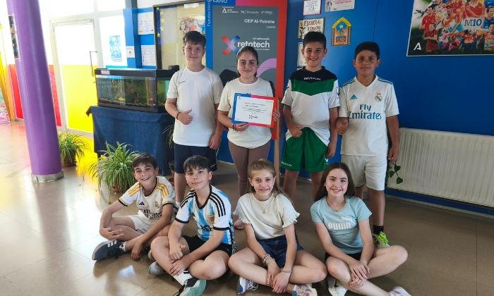 El CEIP Al-Yussana de Lucena se alza con el premio regional del concurso RetoTech