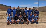 Los veteranos del Málaga CF Forever visitan la cárcel de Archidona