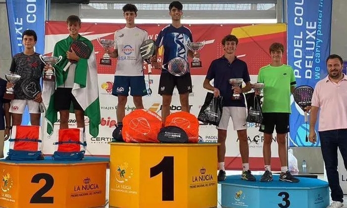 Juan Zamora se proclama subcampeón de España de pádel