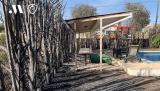 Un incendio calcina 5.000 metros cuadrados de terreno agrícola en Archidona