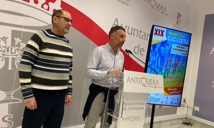 CALA organiza la XIX Marcha Ciclista 'Un d&iacute;a sin alcohol' en Antequera