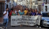 Multitudinaria protesta centenaria del pueblo de Teba por su servicio de pediatr&iacute;a
