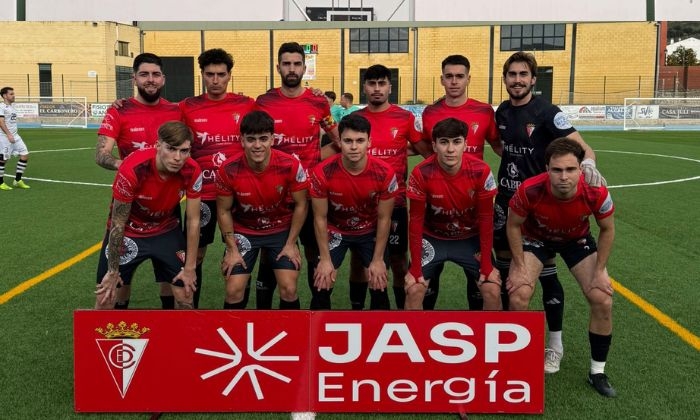 Once inicial del Egabrense frente al C.D. Cabecense 