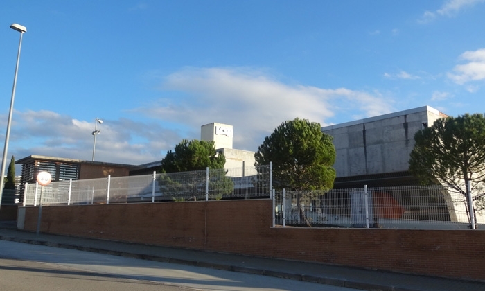 Edificio del antiguo Centro Tecnol&oacute;gico de la Madera de Lucena.