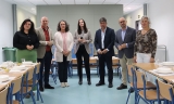 Visita de la corporaci&oacute;n municipal a este comedor transitorio.