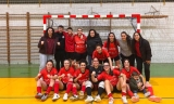 Las jugadoras del Cabra F.S. Celebran una victoria