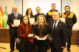 Trinidad Calvo recoge en Antequera el premio SER Cofrade