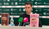 Javi Medina: "Si somos capaces de ganarle al Murcia, ser&iacute;a un chute de energ&iacute;a muy importante"