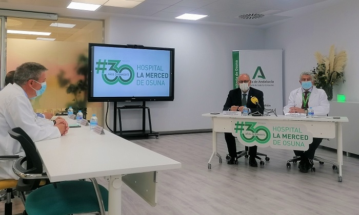 El Hospital La Merced de Osuna recibirá la denominación de centro universitario en su 30 aniversario