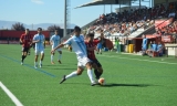 Instant&aacute;nea del empate sin goles entre Salerm `Puente Genil y La Uni&oacute;n