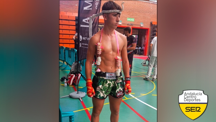 Jos&eacute; Manuel Pozo, nuevo campe&oacute;n de Espa&ntilde;a Jr. de Muay Thai