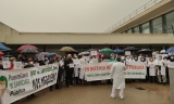 Protesta en Puente Genil contra los recortes sanitarios: “Están desmantelando nuestro hospital”