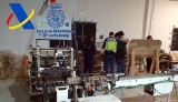 Desmantelada una fábrica clandestina de cigarrillos en Antequera