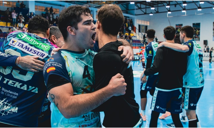 Pablo Simonet, jugador del &Aacute;ngel Xim&eacute;nez: "A veces parece que solo nos gusta ganar sufriendo"