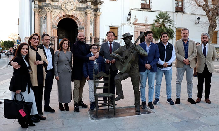 Descubrimiento de la escultura.