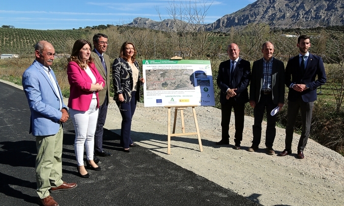 Termina la mejora del camino del cerro del Espartal en Antequera tras una inversión de 213.000 euros