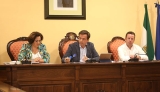 Mar&iacute;a de la O Redondo, Aurelio Fern&aacute;ndez y Francis Aguilar.