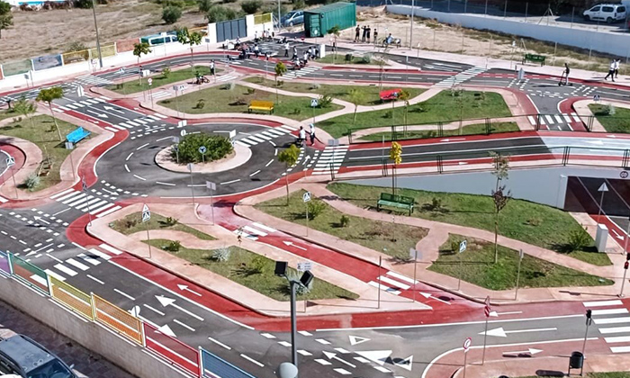 Nuevas instalaciones en Priego de Córdoba del Parque Infantil de Tráfico.