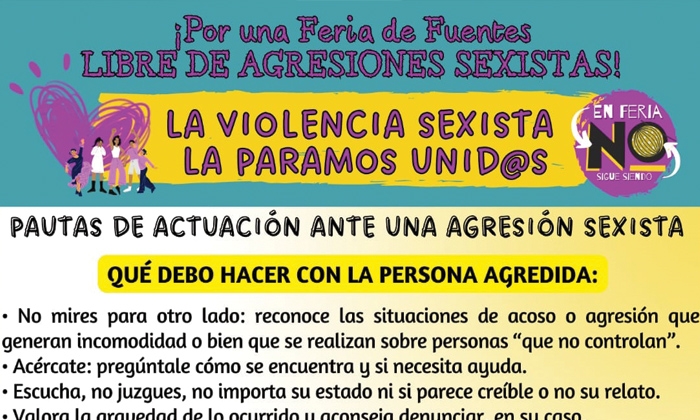 Fuentes de Andaluc&iacute;a inicia su feria con un amplio plan contra la violencia