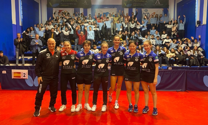El Club Priego Tenis de Mesa coge ventaja en las semifinales de la Copa de Europa