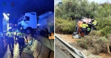 Tres heridos en dos accidentes de tr&aacute;fico en Antequera