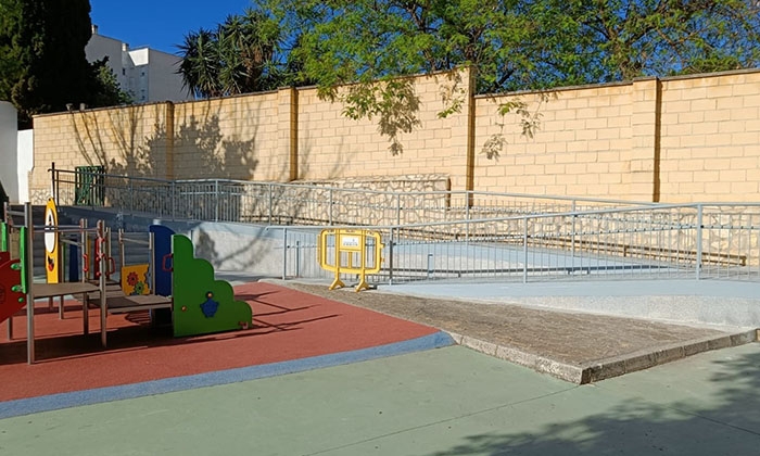Interior del colegio Nuestra Se&ntilde;ora de Araceli de Lucena.