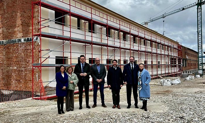 Visita al desarrollo de las obras.