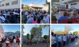 Cientos de vecinos de la comarca de Estepa claman contra la falta de médicos