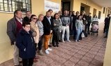 Descubrimiento de la placa en el CAIT.