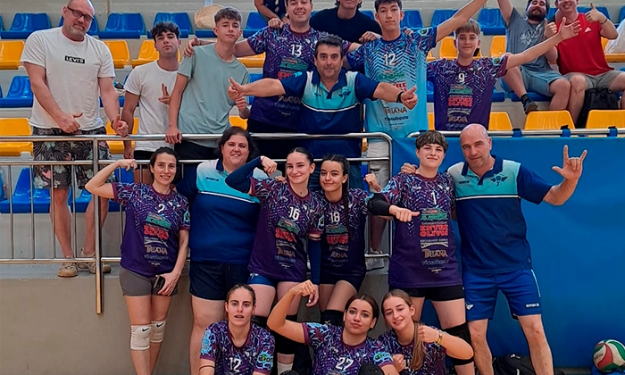 El CD La Vega Voley, campe&oacute;n de la Liga AFADE
