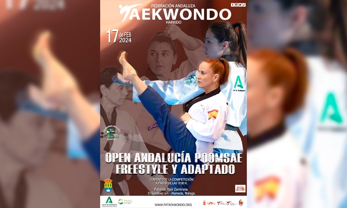 Alameda acoge el Open de Andaluc&iacute;a de poomsae, freestyle y adaptado de taekwondo