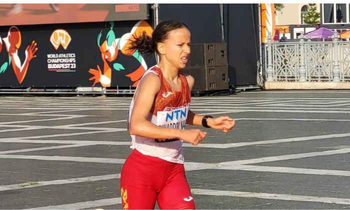 F&aacute;tima Ouhaddou, de &Aacute;guilar de la Frontera a competir en Roma