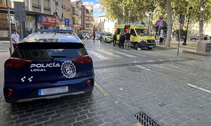 Altercado en el Paseo del Coso.