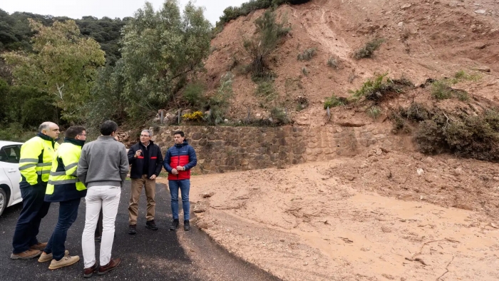 La Diputaci&oacute;n de M&aacute;laga moviliza seis millones para reparar 37 carreteras da&ntilde;adas por el temporal